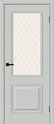 Классик-13 Grey Silk White Сrystal 200x80