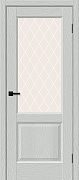 Неоклассик-33 Grey Wood White Сrystal 200x90
