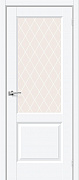 Неоклассик-33 White Silk White Сrystal 200x60