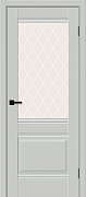 Прима-3 Grey Silk White Сrystal 200x60