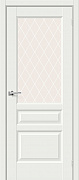 Неоклассик-35 White Matt White Сrystal 200x90
