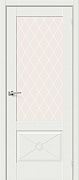 Прима-13.Ф2.0.0 White Matt White Сrystal 200x90